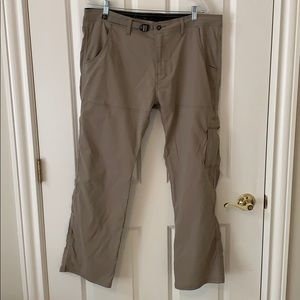 Prana Stretch Zion Pants - 38x30 - Light Khaki